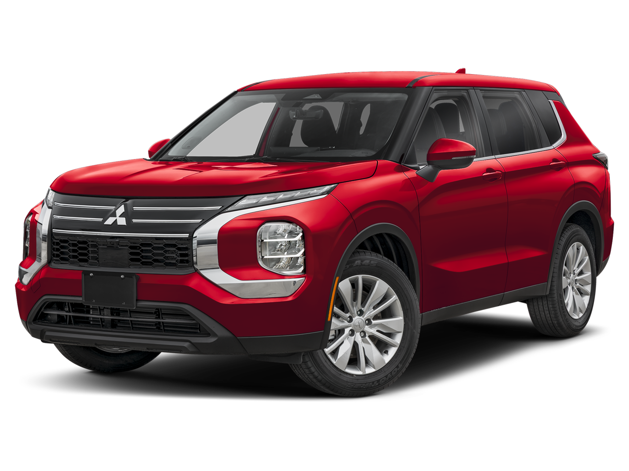 2026 Mitsubishi Outlander ES in Grc — front three-quarter view
